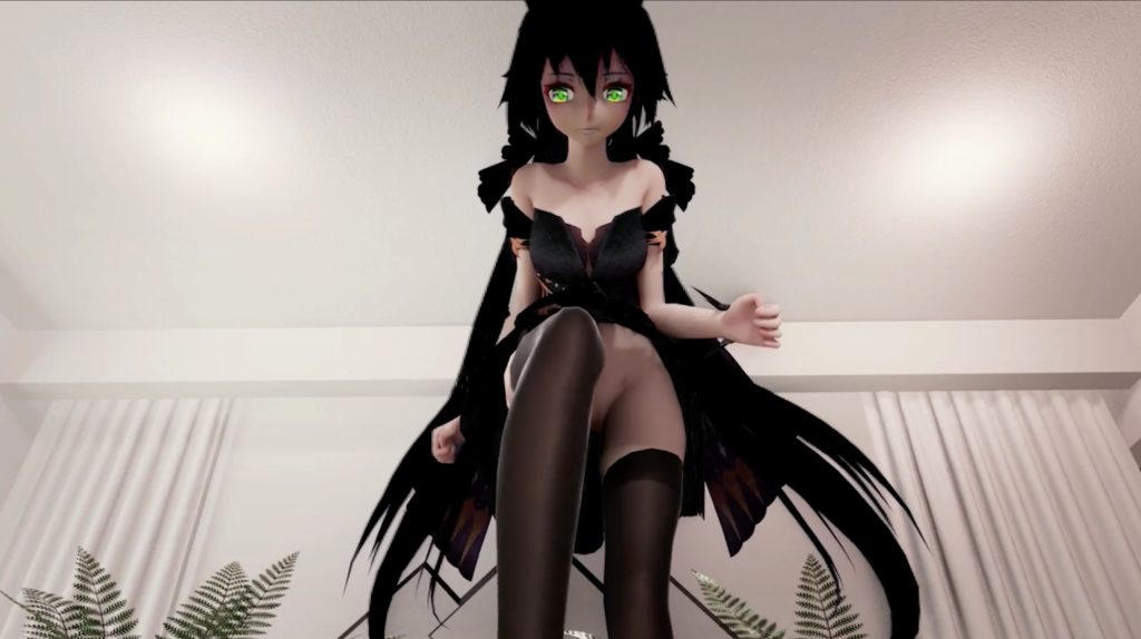 3D黑长直洛天依极致诱惑热舞 扭腰摆臀湿身挑逗 私处若隐若现视角